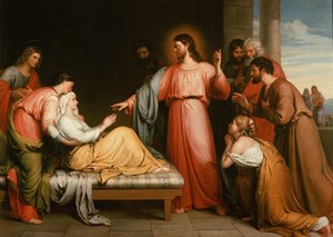 Christ guérissant la belle-mère de Simon Pierre